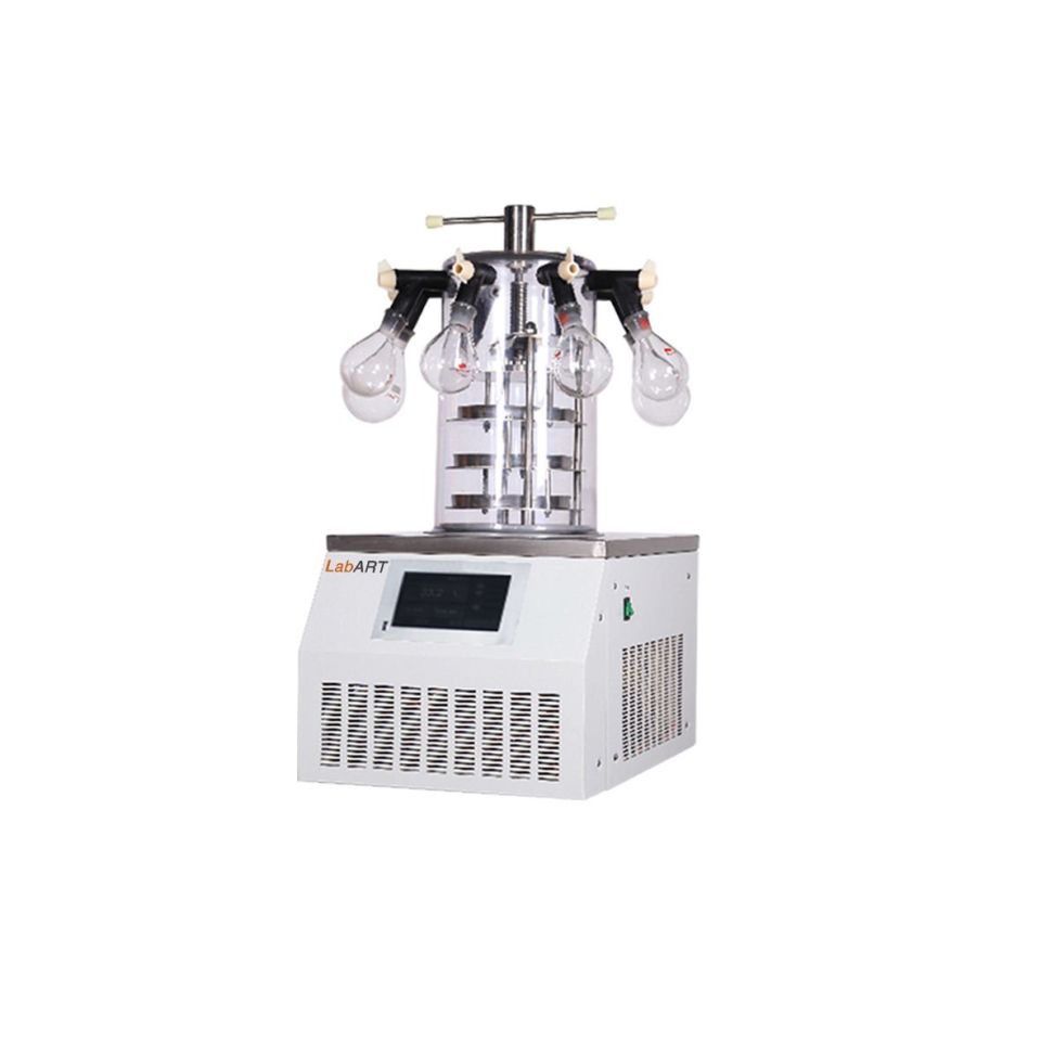 冷凍RF10 SS10 ML10 ADL18 RL20 Labart Lfd-10N Standart Manifold Liyofilizatör (Freeze Dryer)