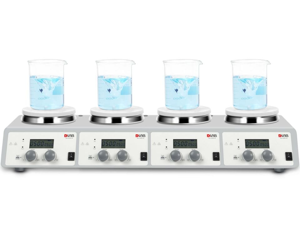 Dlab Ms-H340-S4 Çoklu Isıtıcılı Manyetik Karıştırıcı